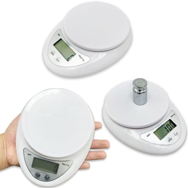 kitchen household 5000g/1g Digital Food Scale Multifunction Measures in Grams and Ounces Baked food accessories LK385