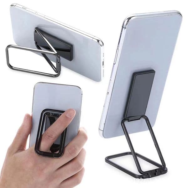 Phone Ring Holder Metal Finger Kickstand Rotation Magnetic Car Mount Grip Foldable Desktop Stand Ultra Thin Smartphone Bracket zxf 59