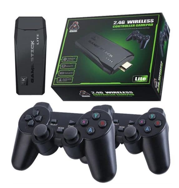 HD 4k Nostalgic host Retro Mini Wireless Arcade M8 Home TV U Treasure 3500 Game Console230B