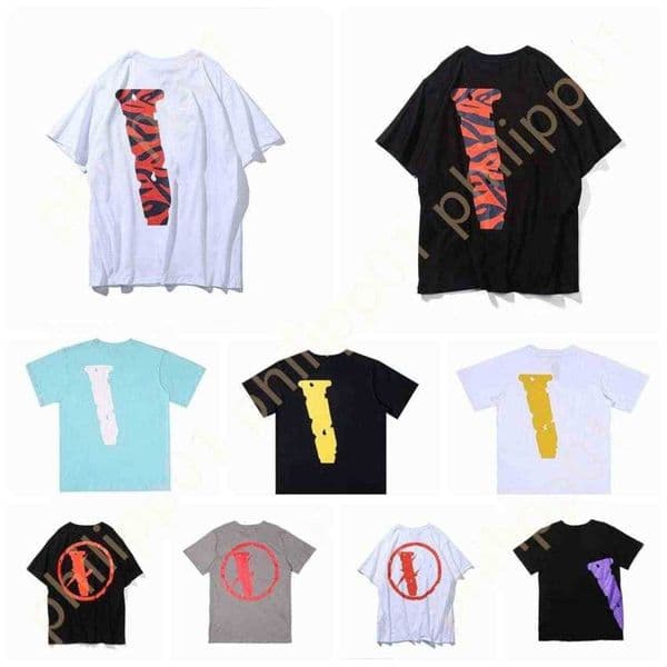 Men's T-Shirts Designer Large Big Reflective V Friends Men Women t shirts Casual Smoke Angel Loose Lovers luxury high quality Short Sleeve supre monc