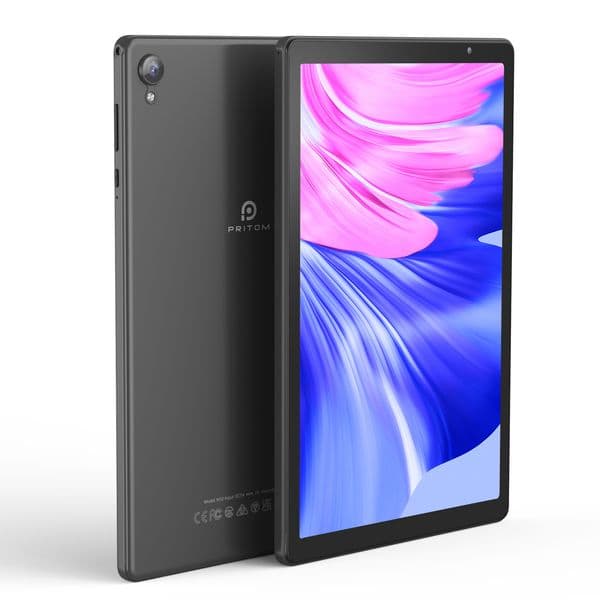 10 inch Android Tablet with Case, Tablet PC Android 12 with 4GB(2+2GB Expand) RAM 32GB ROM,1.6GHz Processor,6000mAh Battery,1280 * 800 IPS,Dual Speaker, Dual Cameras,Type C