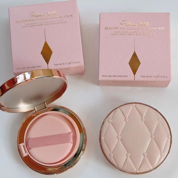Face Powder 12g BEAUTIFYING CUSHION FOUNDATION HYDRATING Flawless SILK BLUR EFFECT long lasting medium BUILDABLE COVERAGE Powder Palette Makeup 1N 2N 1C 2C 4 Colors