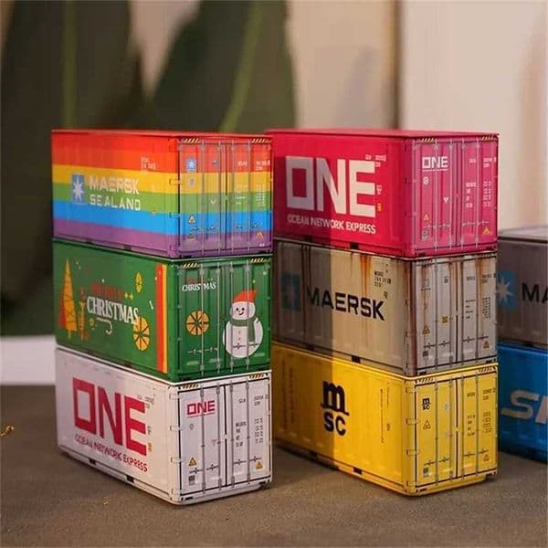 Compact Iron Storage Container Creative Desktop Organizer Office Supply Tube Office Desk Organizer Metal Box 81QB