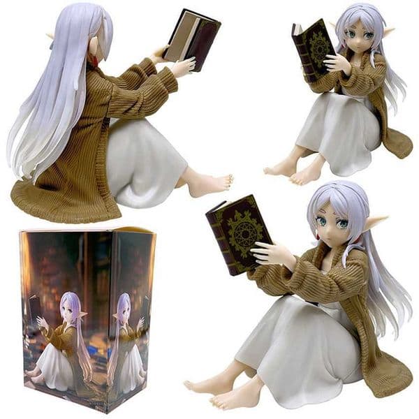 12cm Frieren Beyond Journeys End Anime Figure Noodle Stopper Frieren Action Figure Luminasta Frieren Figurine Collection Model