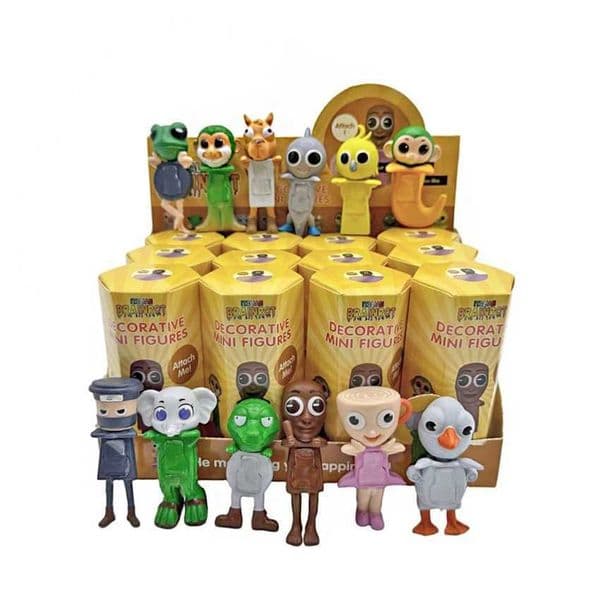 Angel Brainrot Tung Sahur Figure Blind Box Anniversary Desktop Figures Ornaments Toy Doll Brithday Tralalero Tralala Figures