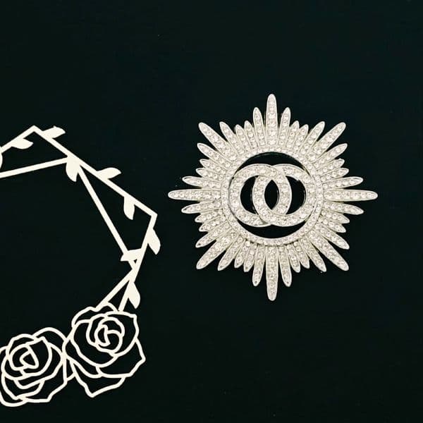 Brand Design Brooches Women Double Letters Brooch Suit Pin Fashion Jewelry Clothing Decoration 20 Style High Quality Accessories