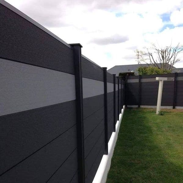 Best-selling Light Gray Low Maintenance Anti-vandal Security Fence Balcony Panel