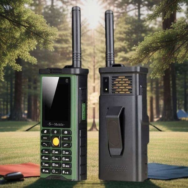 Durable Red Outdoor Mobile Phone Big Power Long Standby Antenna Good Signal 4 Four Sim 3D Speaker Ebook Whatsapp Torch Cheap