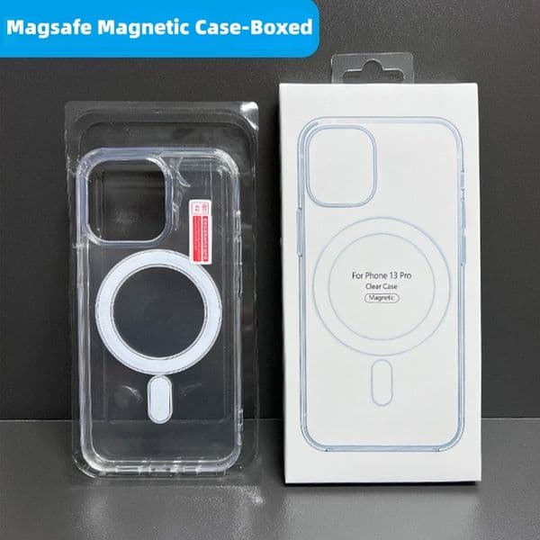 Compatible with iPhone 17 MagSafe Magnetic Case, iPhone 14 Transparent, iPhone 12 Acrylic, iPhone 16 Air Full-Cover Hard Shell Wholesale