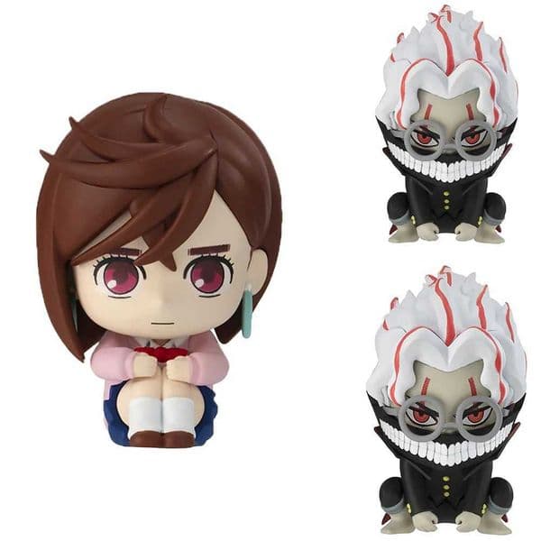JP Anime Look Up Figure peripheral Okarun Ayase Momo figurine mini cute action figure PVC Model desktop small ornaments 5cmXJ250910