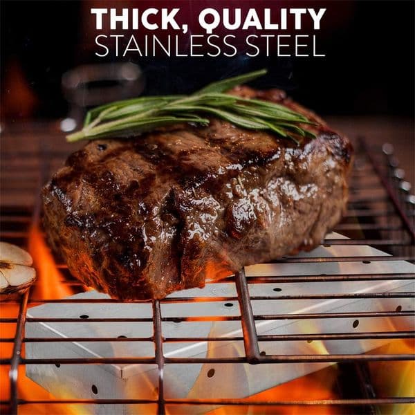 Thick and high-quality stainless steel smoked box