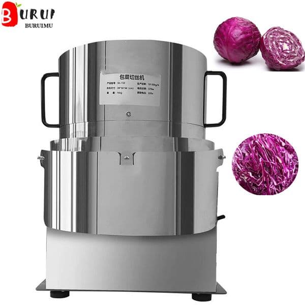 Commercial Cabbage Purple Cabbage Cutter Multi Functional Electric Shredder Vegetable Chopper