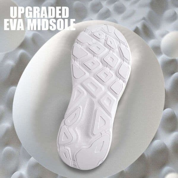1RUNSVAN Cushioned Running Feiss Skipping Rope Sports, Breathable Shoes, Men's Sports Shoes M 23058