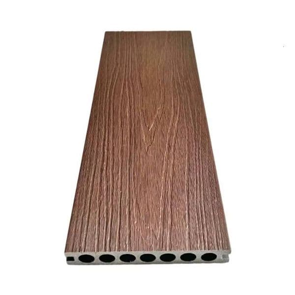 Black Easy Installation Anti-corrosion Heat Insulation Wood Plastic Garden Flooring