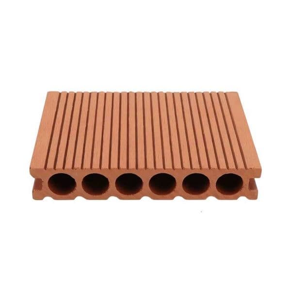 Direct Dark Color Low Fading Rate Non-Slip Composite Wood Plastic Decorative Flooring