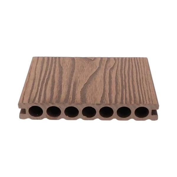 China Commercial Matte Low Fading Rate UV Resistant Hollow WPC Outdoor Decorative Board