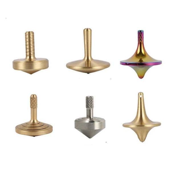 Gyroscope Inception Space Metal Brass Spinning Top Fidget Toys Gyro Creative Desktop Small Mini Hand Spinner for Kids Adults X250913