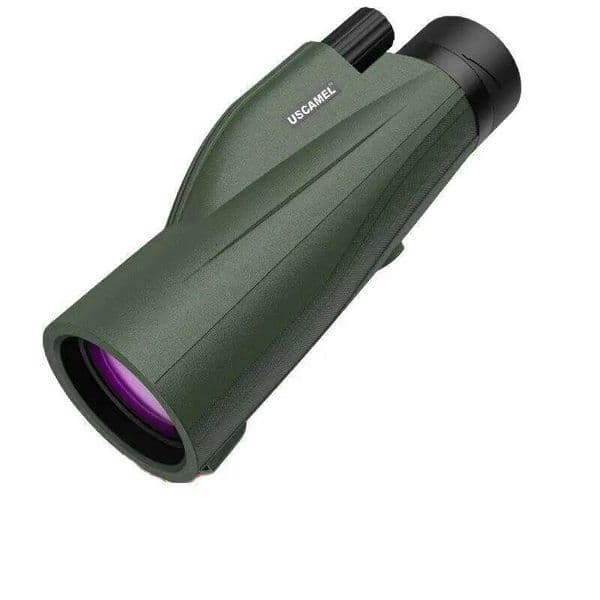 X Purple Red Film Monocular HD Powerful Optical Lenses Telescope Portable For Outdoors Mobile Phone Photography And Video