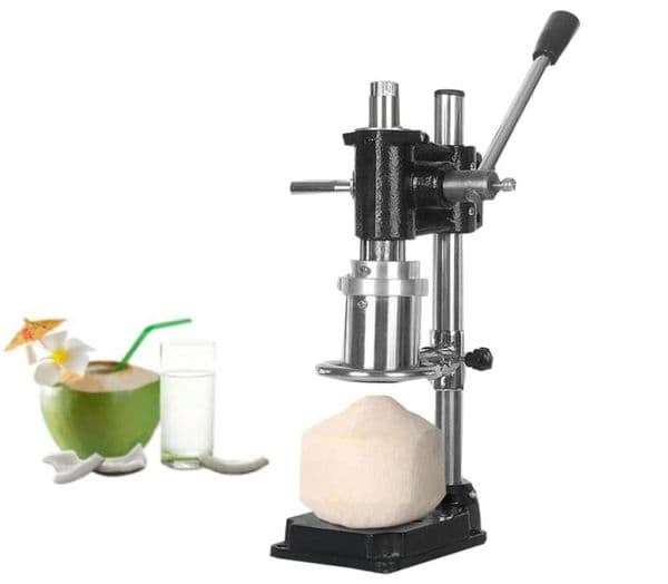 factory direct sHand press coconut opening machineopenercoconut lid opening machine hole opener green coconut punching machine2731047