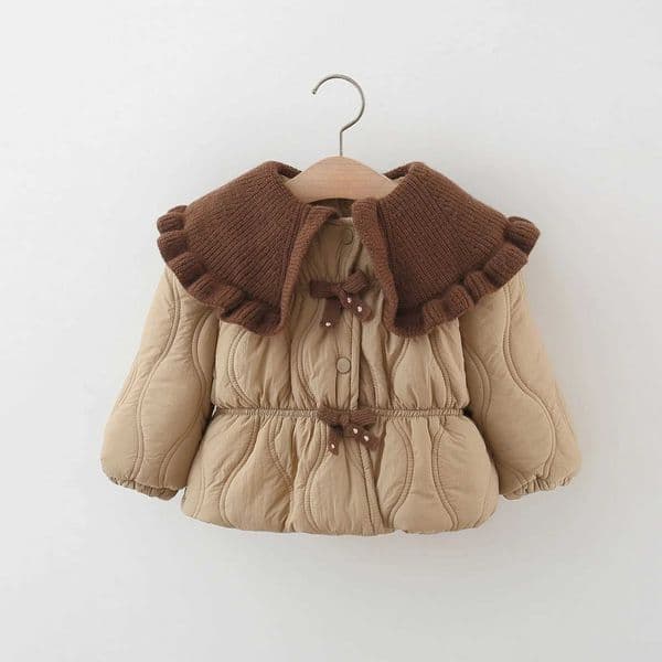 Winter Clothes for Girls Baby Girl Cotton Coat Winter Children S Bow Cute Coat Cotton Coat Girls Clothing J250915