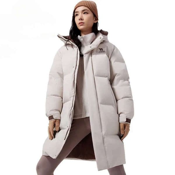 GOLDEN CAMEL Outdoor Down Jackets Women Winter Coats Mid-Length Thickened Waterproof Windproof Warm Jacket For Men Clothes