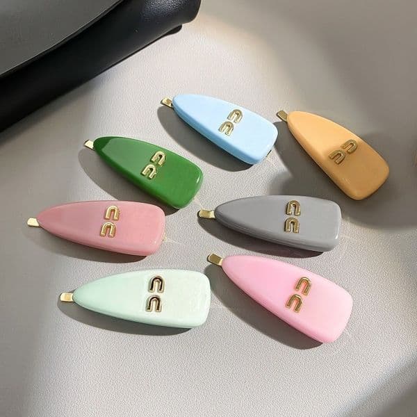 Classic Cute Hair Clips Barrettes Designer Hairpin Letter Hair Jewelry Hairpin Side Clip Hair Accessories