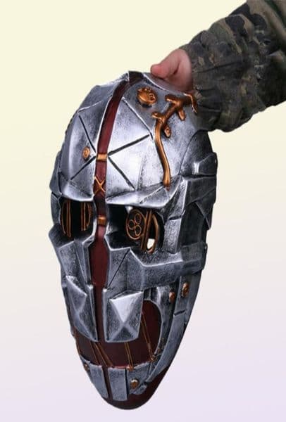 Dishonored 2 Corvo Attano Mask Cosplay Gfrp Masks Adult Halloween Costume Prop G09103098886