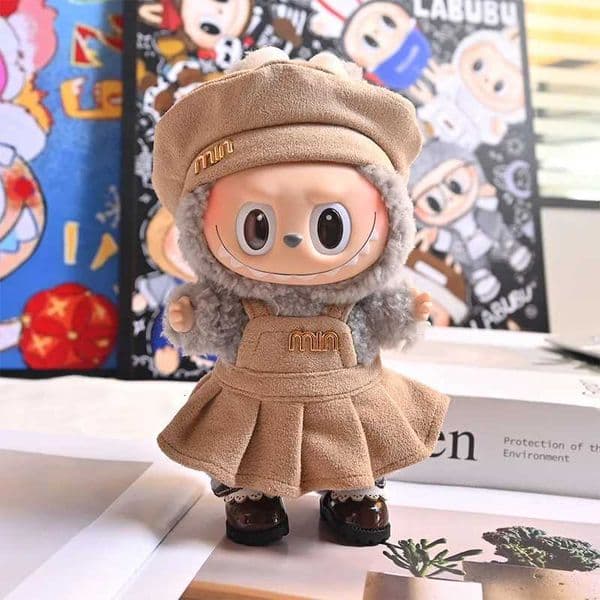 Clothes only 17cm Labuwa clothes LABU clothes pendant clothing doll clothes Hallyu series heart plush accessories X250923