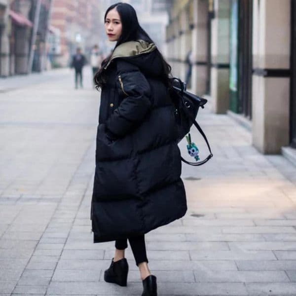 Autumn Winter Jacket Women Parka Warm Thick Long Down Cotton Coat Female Loose Oversize Hooded Women Winter Coat Outerwear Q1933 200928