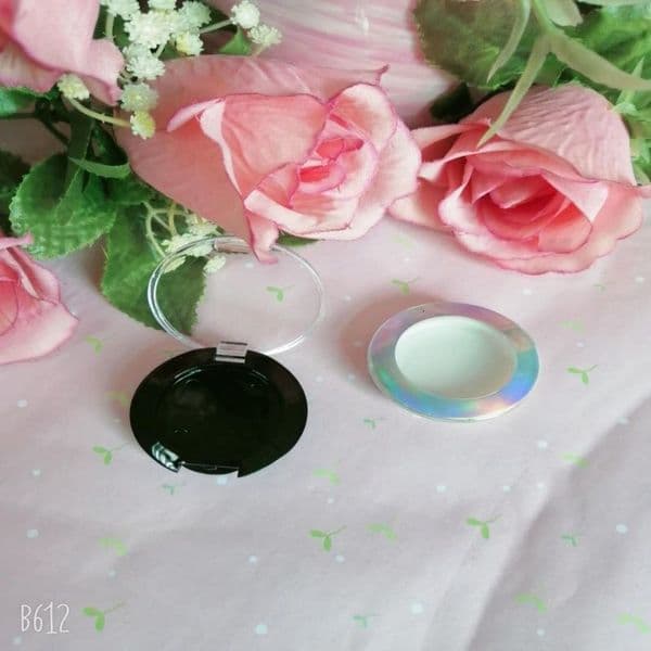 YL-012 Blush Case Small UFO Powder Compact This Model Has and Without Hook Options