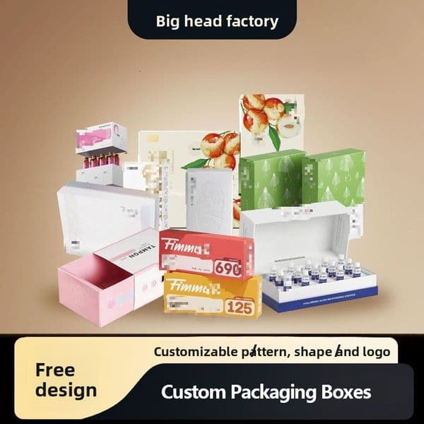 Product Packaging Color Printing White Cardboard Cosmetic Kraft Paper Corrugated Airplane Gift Box