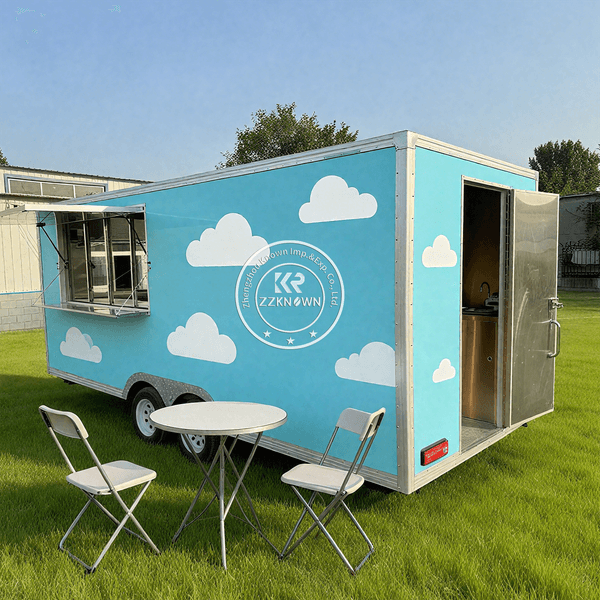 Mobile Bbq Bakery Truck Coffee Food Trailer With Full Kitchen Concession Mobile Ice Cream Pizza Cart Food Truck Trailer For Sale