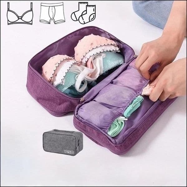 Travel multifunctional underwear storage portable laundry cosmetic bag home organization 241130 123