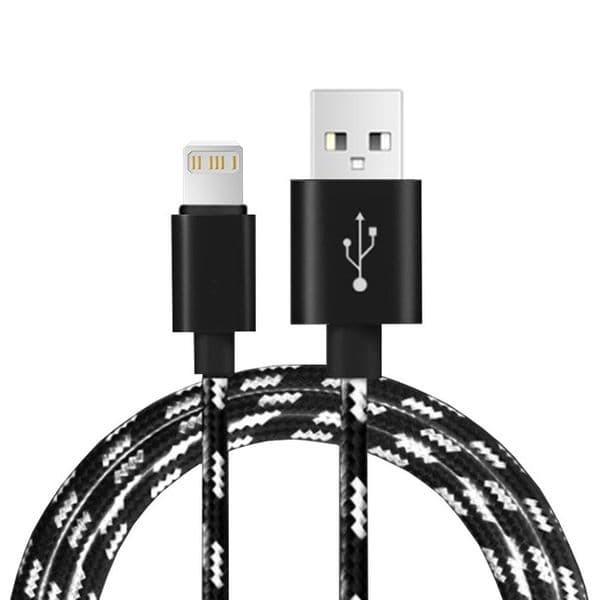 USB Cable For iPhone 13 12 11 Pro Max 2025 X XR 8 7 6 6s Plus 5s SE2 iPad mini 3A Fast Charging Phone Charger Data Cord Long Wire 3m