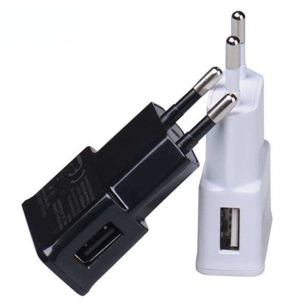 Wall USB Charger 1 Port EU plug charger adapter Mini 2025 chargersphone charger For iPhone 12 Pro Max Xiaomi Mi 9 Redmi Note 7 6 Pro