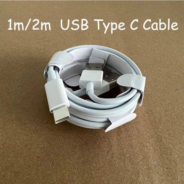 1M 3ft 2m 6ft USB Type C Cable For Samsung S23 S22 Ultra S8 S9 S10 Andriod phone Charger Cable