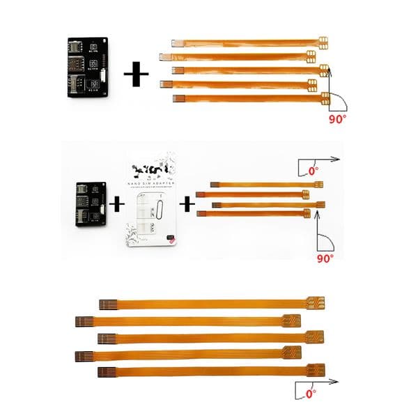 4 in 1 Phone IC Card Universal Card Activation Tools Extension Adapter 2025 Micro SIM Card New Converter Line cards Pro Android