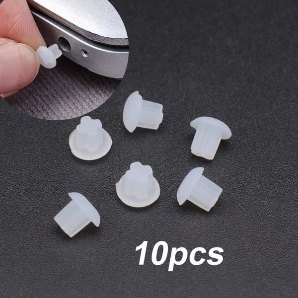 10pcs Silicone Anti-dust Plug Audio 3.5mm Headphone Jack Interface Dustplug Universal Stopper Cap Cover for Cell Phone Laptop
