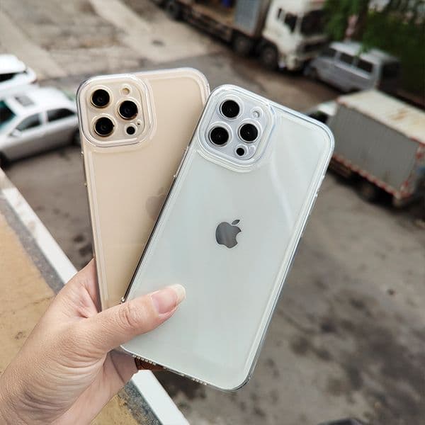 Ultra Slim Silicone Transparent Phone Case For iPhone 17Air 17 16E 16 15 14 Plus 13 12 Mini 11 Pro Max X XR XSMax Clear Silicone Soft Phone Back Cover Cases Shockproof