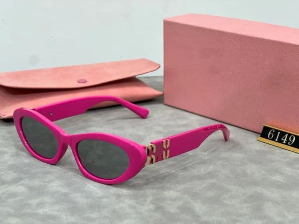 New Spring Summer Retro Party Acetate Women Sunglasses For Women Men Brand Designer Futuristic Weird For UV Sun Glasses cat eye 6149 Top Quality