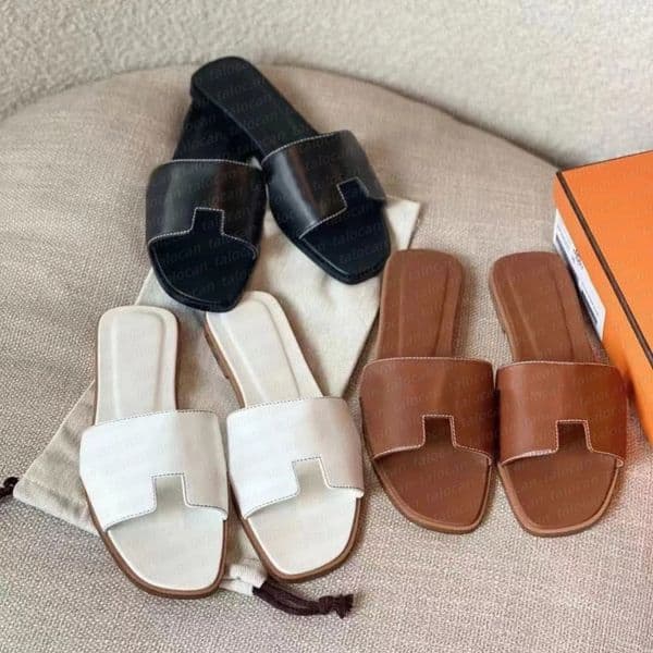 2025 designer brand flat sandles women sandals heels beach genuine leather slippers letter slides women flat sl guccis pradas uggs chanels fendis hermes versaces lv