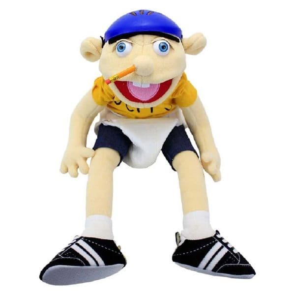 30/60cm Jeffy Hand Puppet Plush Children Soft Doll Talk Show Party Props Christmas Doll Plush Toys Puppet Kids Gift X2501291