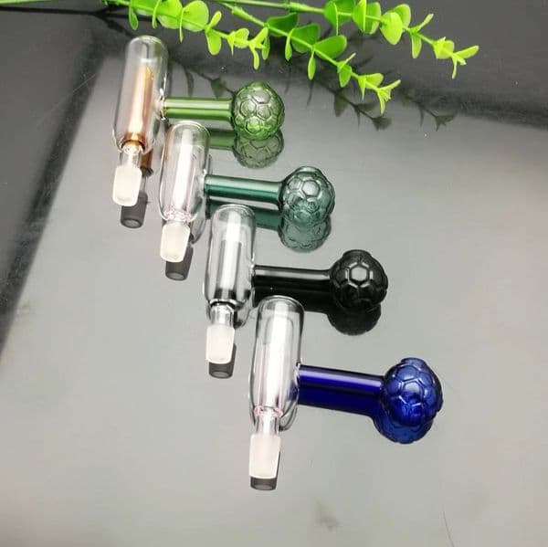 Smoking pipes Accessories Smoking hookah bongs water bottle bowl Classic Colored Football Glass Burned Smoking Accessories
