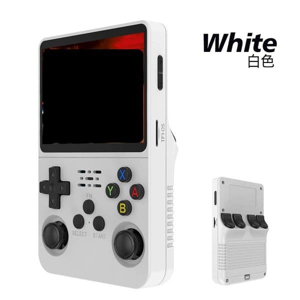 R36s Handheld Retro Game Console Cross-Border 3.5 HD Large Screen Portable for GBA FC PSP 64GB Memory 10000 Games Wi-Fi