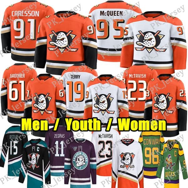 #91 Leo Carlsson anaheim hockey #23 Mason McTavish Beckett Sennecke mighty ducks jersey Cutter Gauthier Troy Terry Trouba Radko Gudas Pavel Mintyukov jerseys