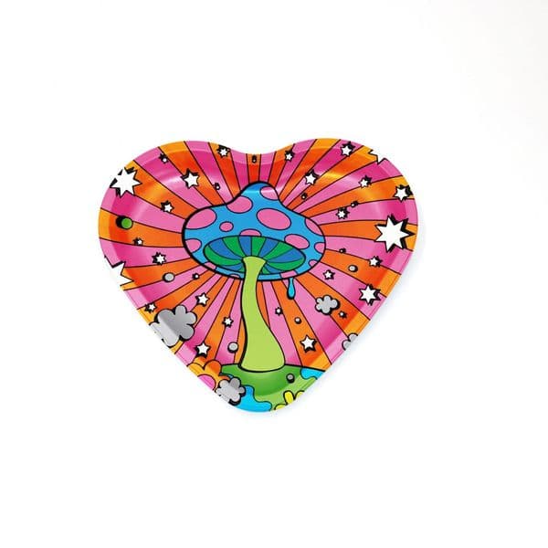 15 Styles Love Heart Cartoon Rolling Tray Metal Cigarette Smoking Small Trays Dry Herb Tobacco Plate Case Storage Mini Tinplate Machine Tool Gift