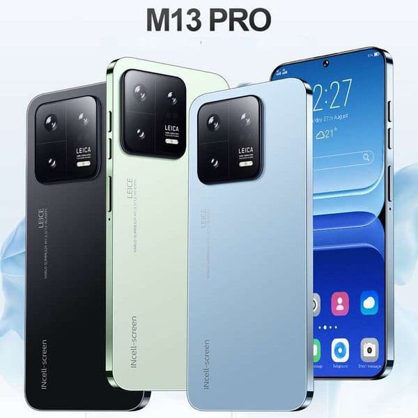 New M13 PRO 6.8 Inch 2Gb +16Gb Give 128Gb Memory 540*960 Pixel Fingerprint Unlock Two SIM Cards And One TF Card Mobile Phone
