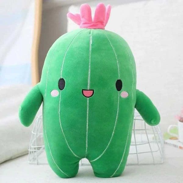 Lovely Flower Plant Cactus Plush Toy Triver Stuffed Doll Pillow Cushion Bolster Kids Children Boy Girl Gift Room Bedroom Decor XJ250807