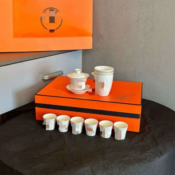Classic Teacup Seasoning Utensils Home Hotel Outing Tea Set Gift Box Coffee Cup Wine Glass Wholesale