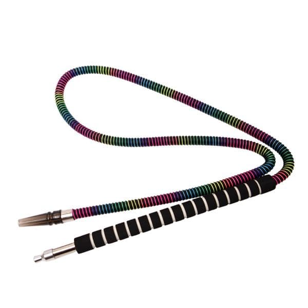 Smoking pipes Water pipe accessories, straw, colorful corrugated pipe, 1.8-meter metal handle, water pipe